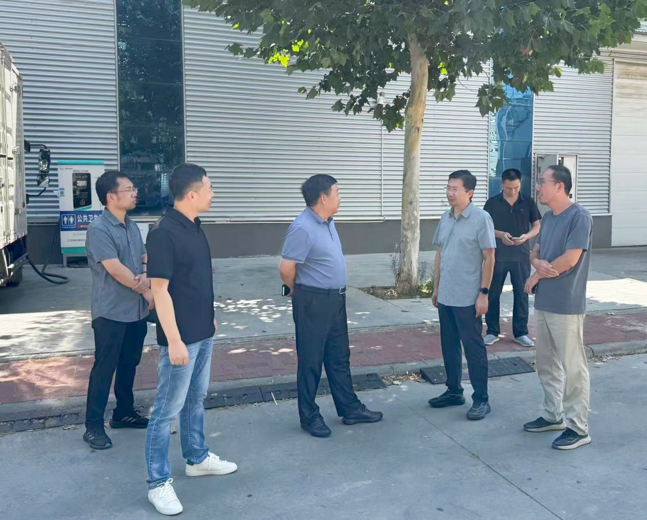 河北省充换电产业协会赴衡水市开展充换电基础设施专题调研